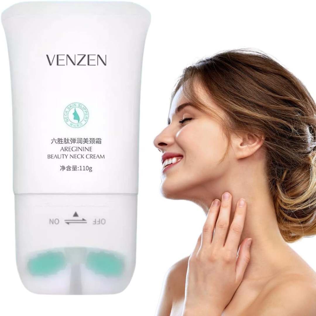 Crema Venzen® Reafirmante con rodillo que necesitas todos los días.