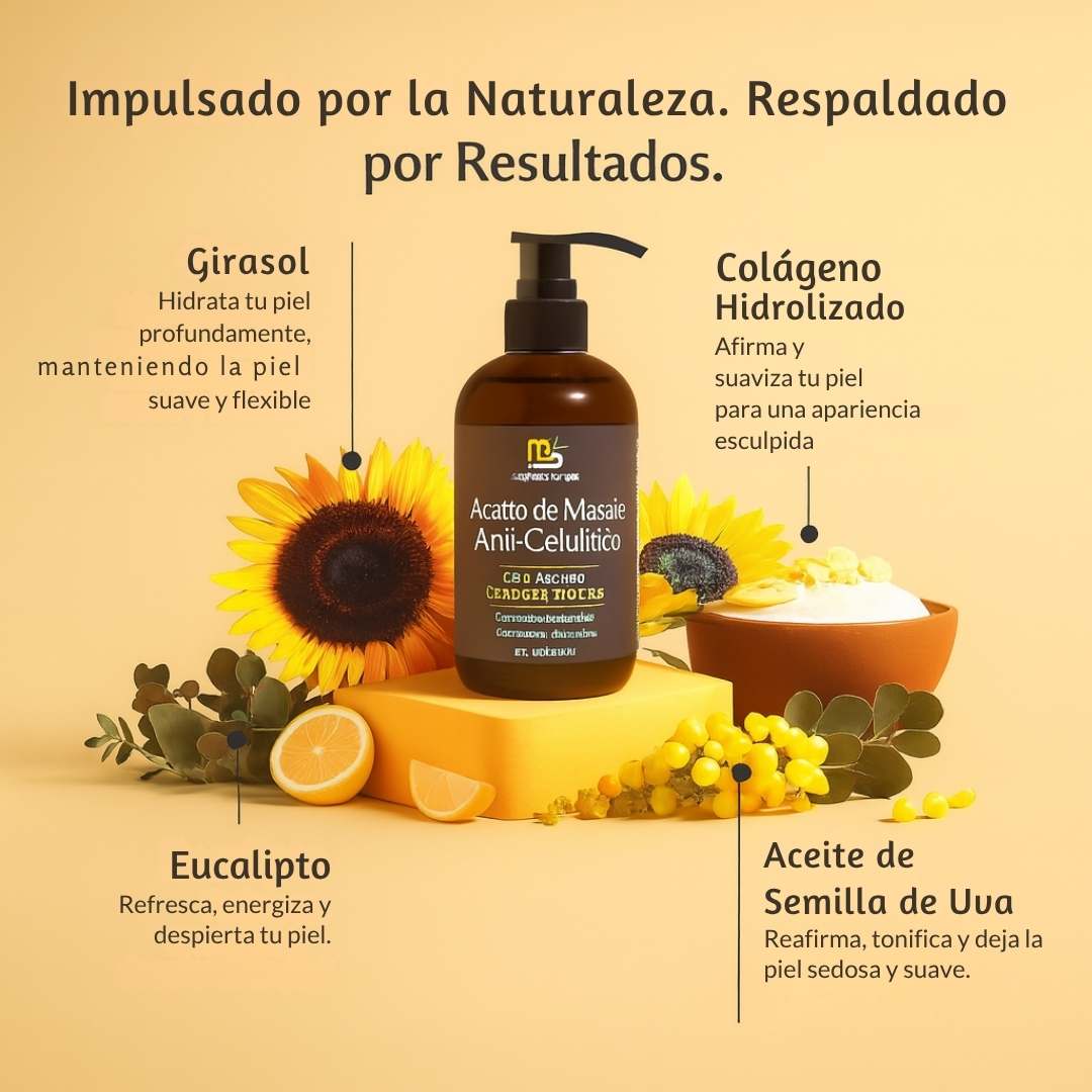 M3 naturals 240 ML- Dile adiós a la Celulitis