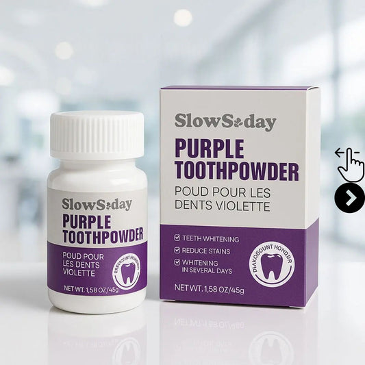 SlowSday® Elimina Lo Amarillo De Tus Dientes en 10 minutos.