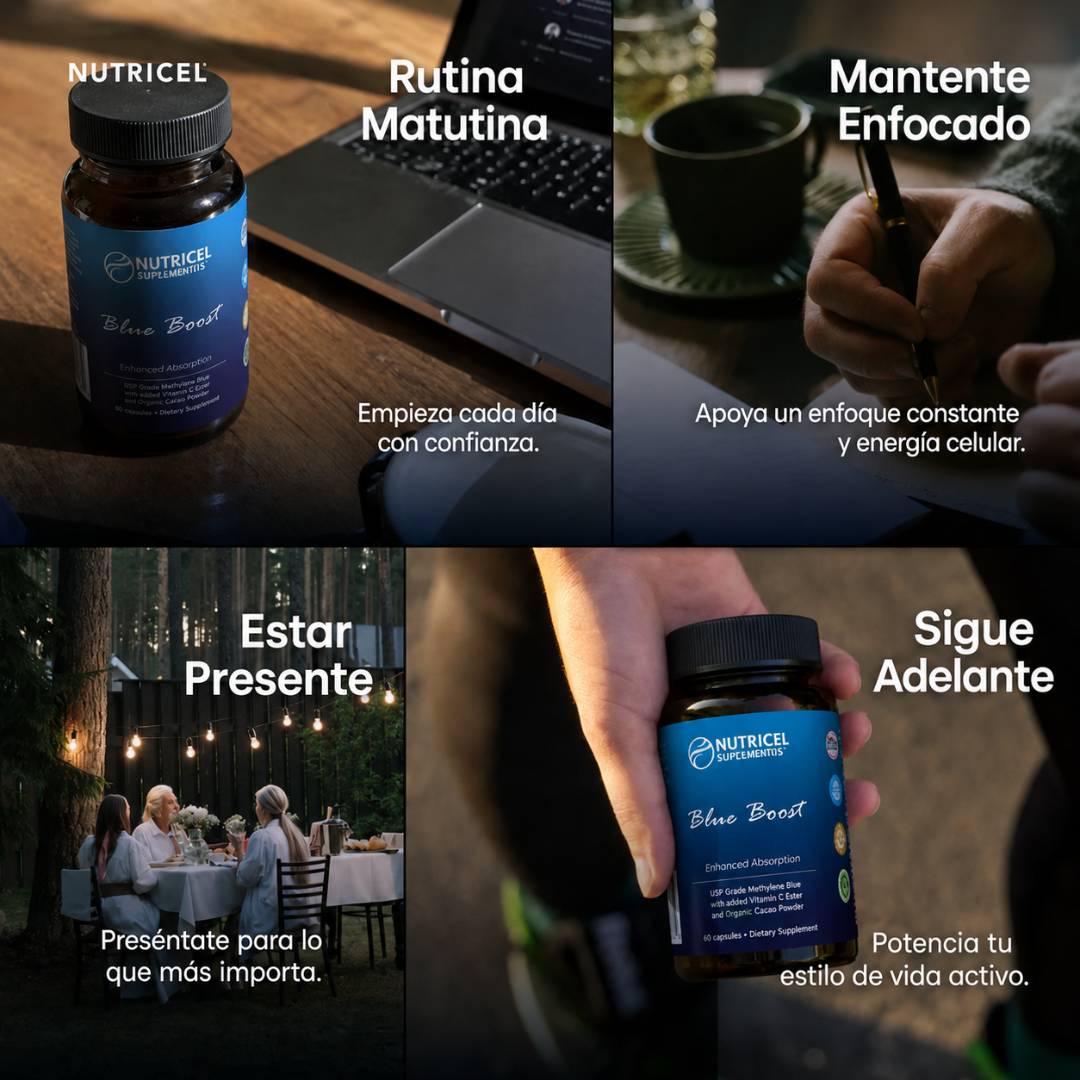 Blue Boost® Cápsulas de azul de metileno